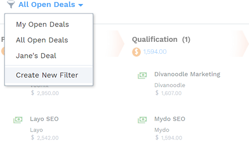 deal filters